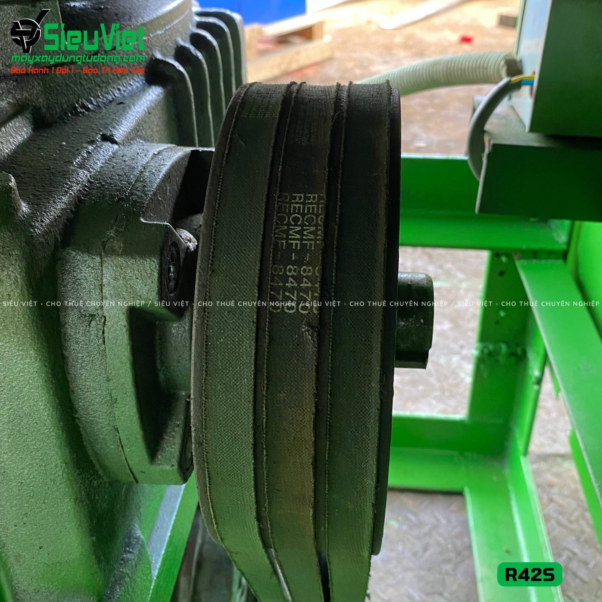 (Cũ) Máy uốn đai tròn R42S Việt Nam - Điện 380v, 3 Pha
