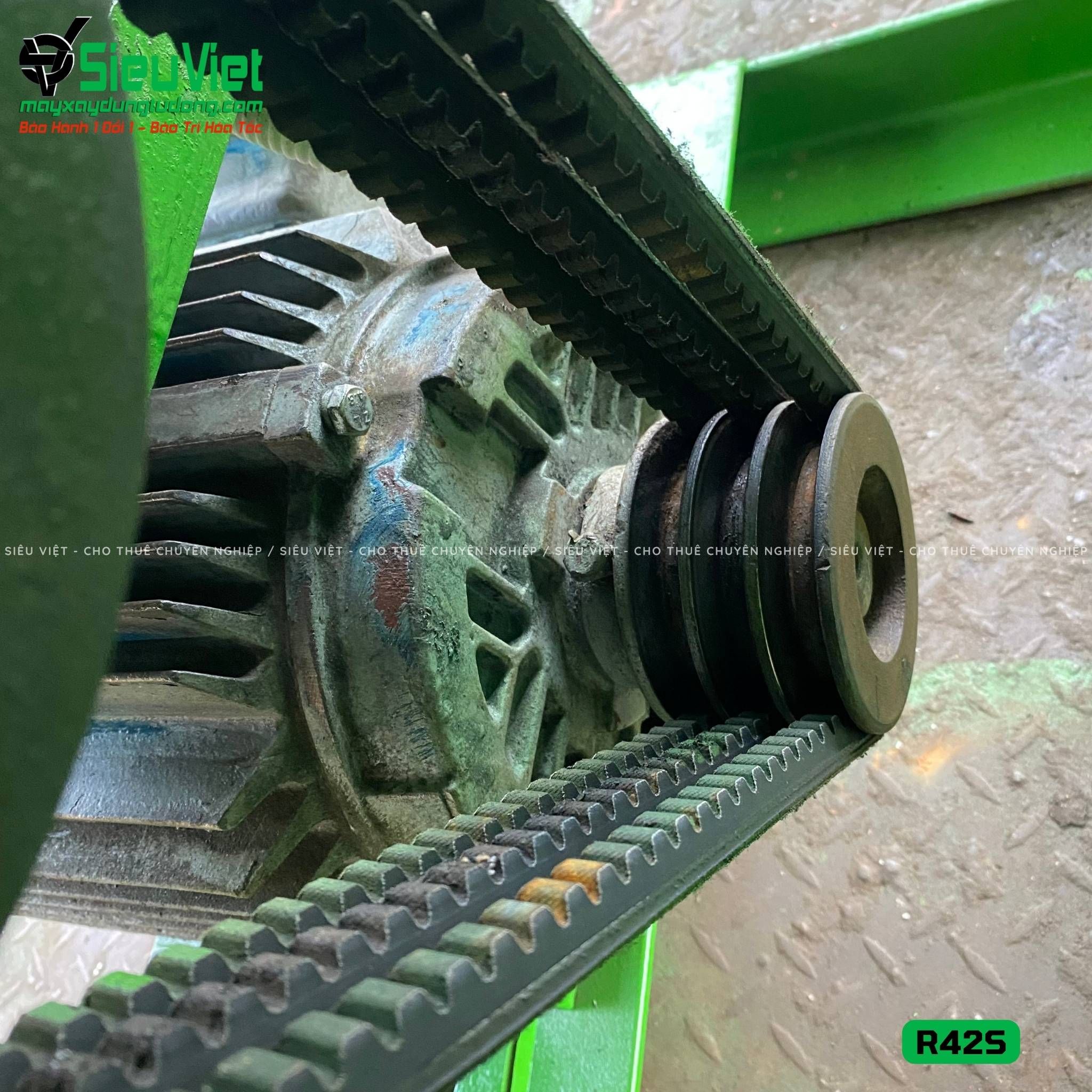 (Cũ) Máy uốn đai tròn R42S Việt Nam - Điện 380v, 3 Pha