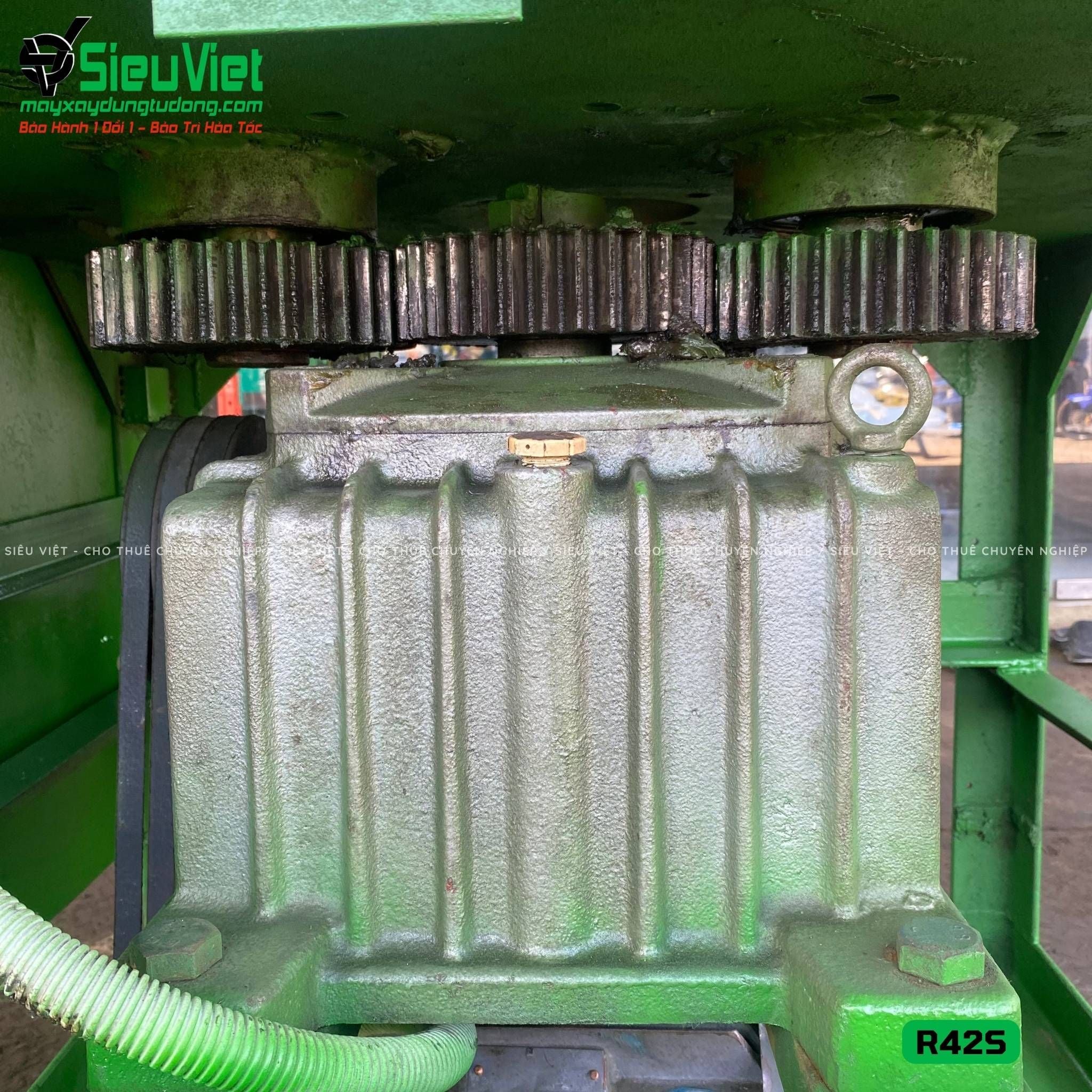 (Cũ) Máy uốn đai tròn R42S Việt Nam - Điện 380v, 3 Pha