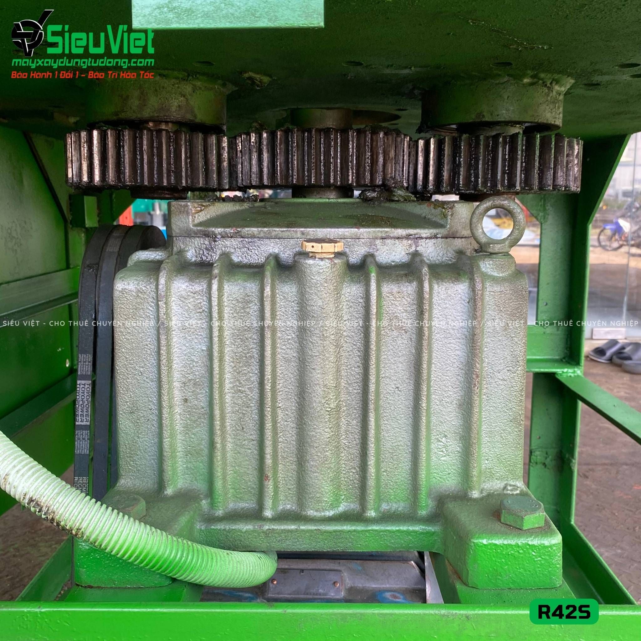 (Cũ) Máy uốn đai tròn R42S Việt Nam - Điện 380v, 3 Pha