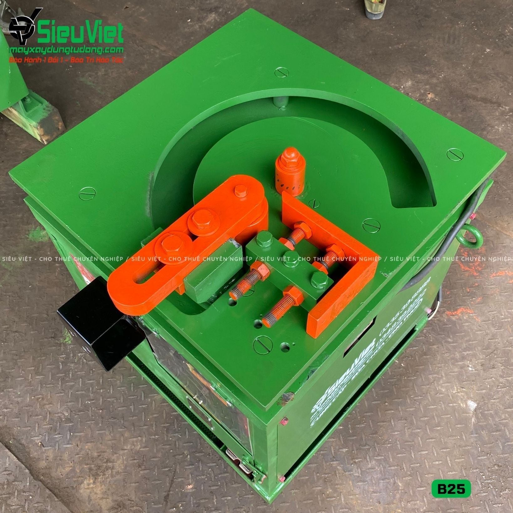 (Cũ) Máy uốn sắt B25 Nhật Bản - Điện 380V, 3 Pha