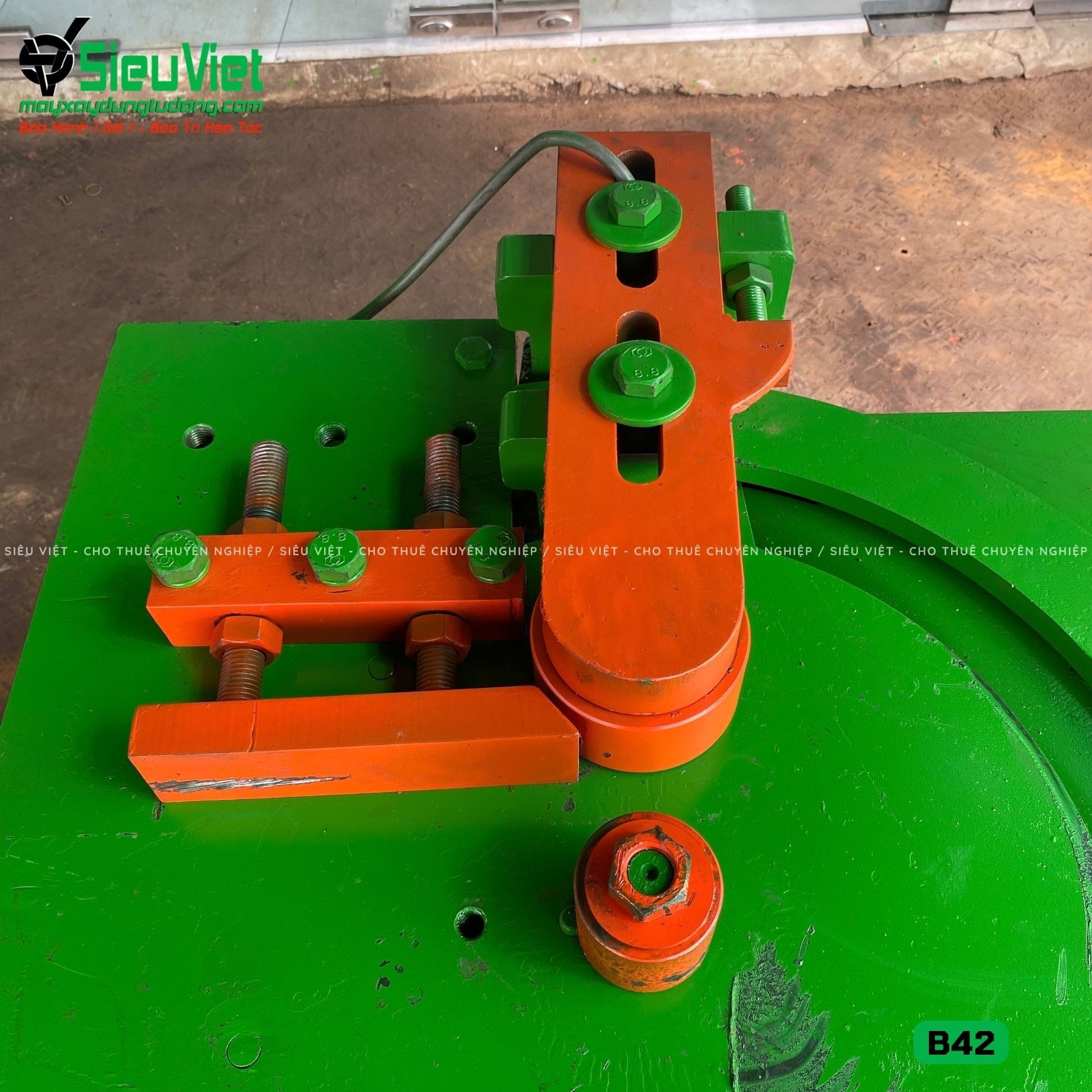 (Cũ) Máy uốn sắt B42 - Điện 380V, 3 Pha (Loại 2)