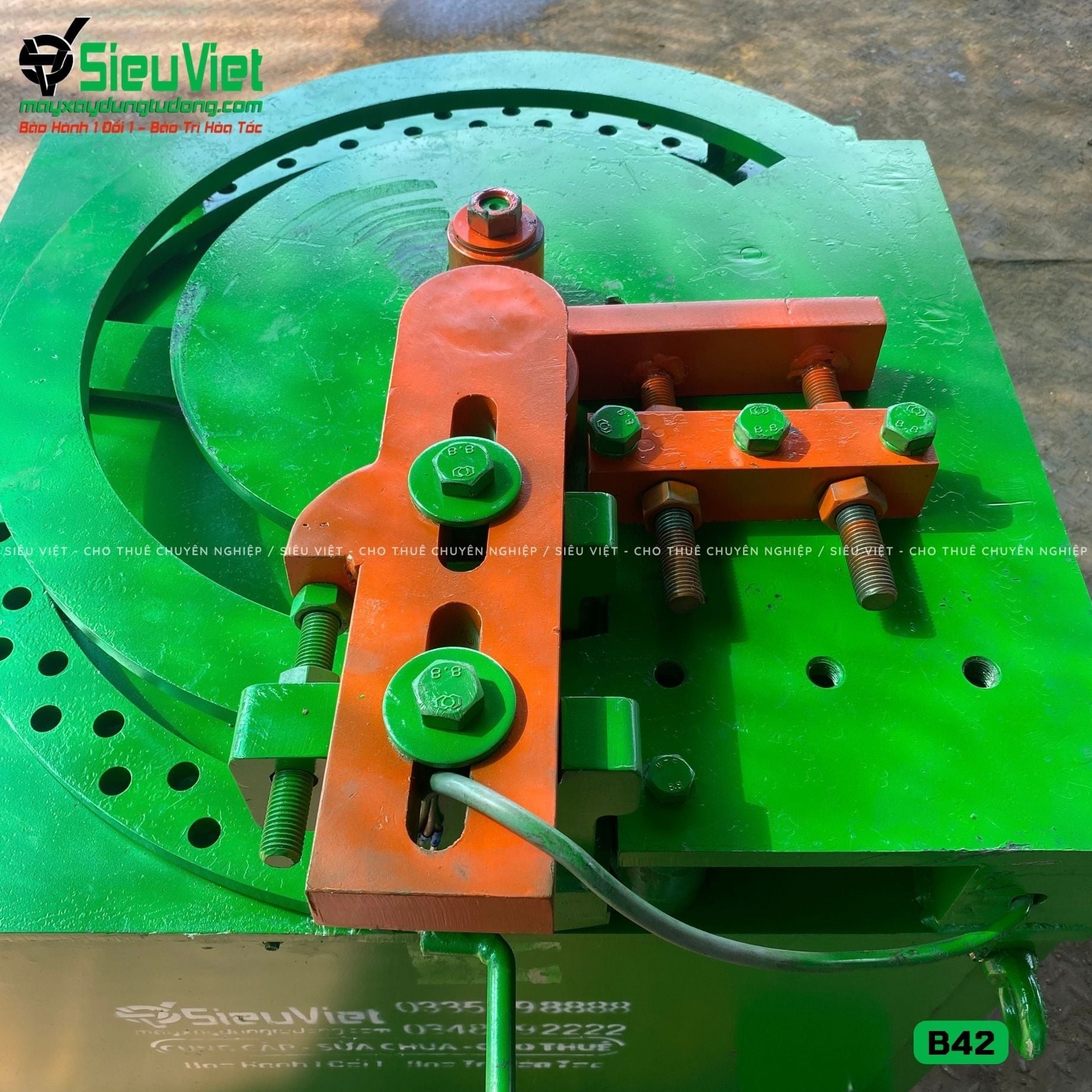 (Cũ) Máy uốn sắt B42 - Điện 380V, 3 Pha (Loại 2)