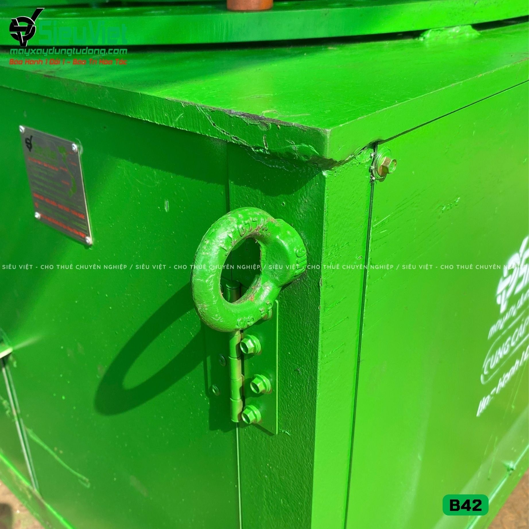 (Cũ) Máy uốn sắt B42 - Điện 380V, 3 Pha (Loại 2)
