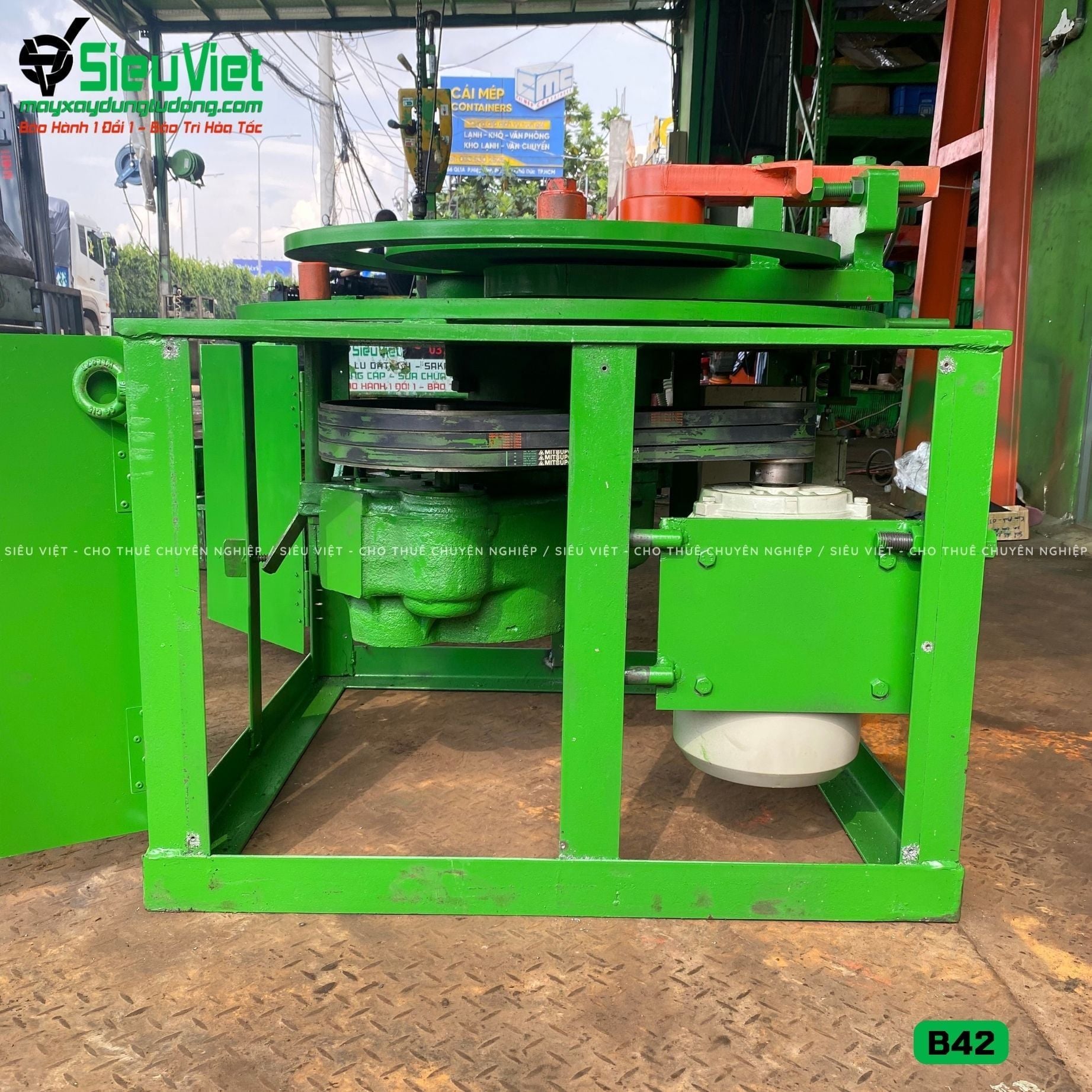 (Cũ) Máy uốn sắt B42 - Điện 380V, 3 Pha (Loại 2)