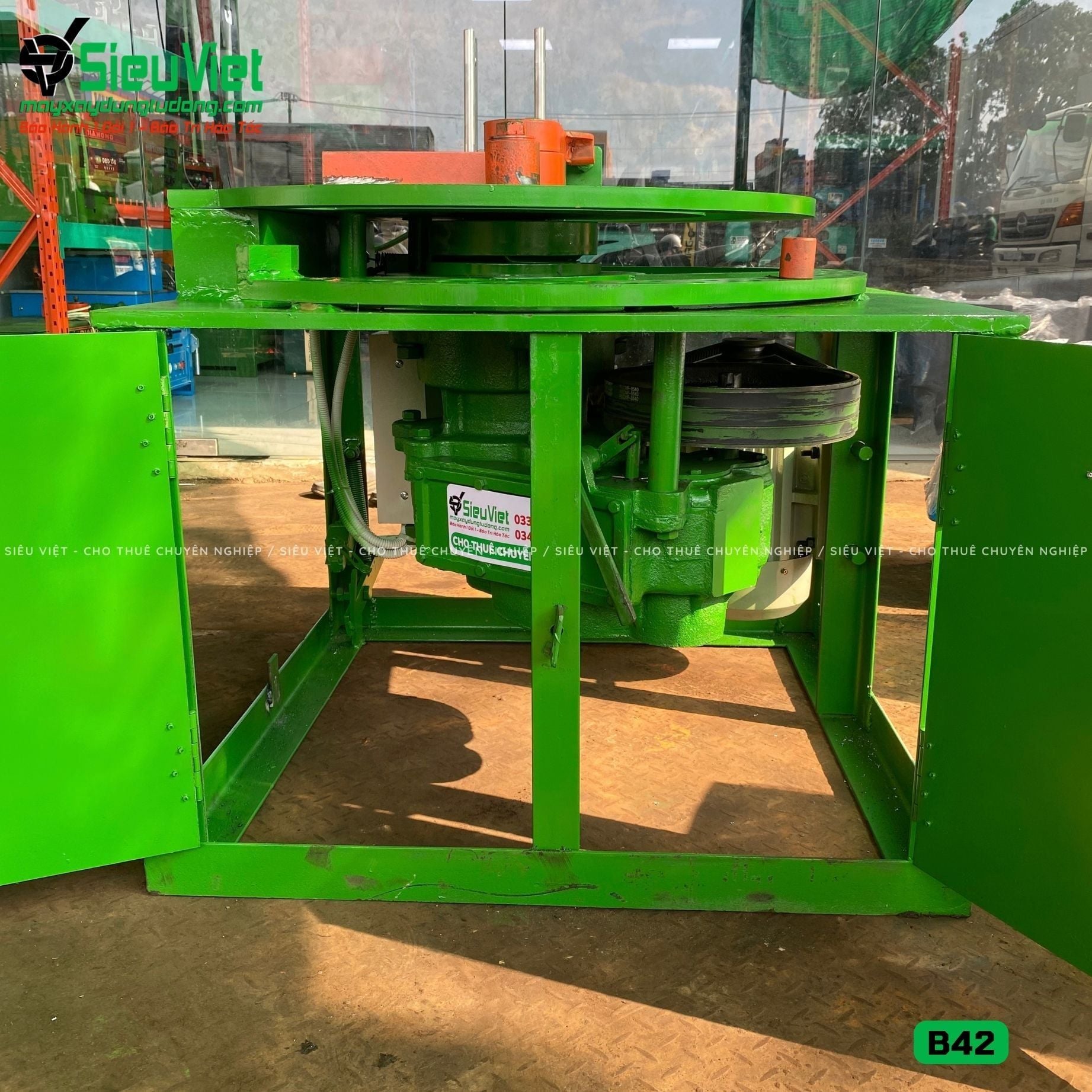 (Cũ) Máy uốn sắt B42 - Điện 380V, 3 Pha (Loại 2)