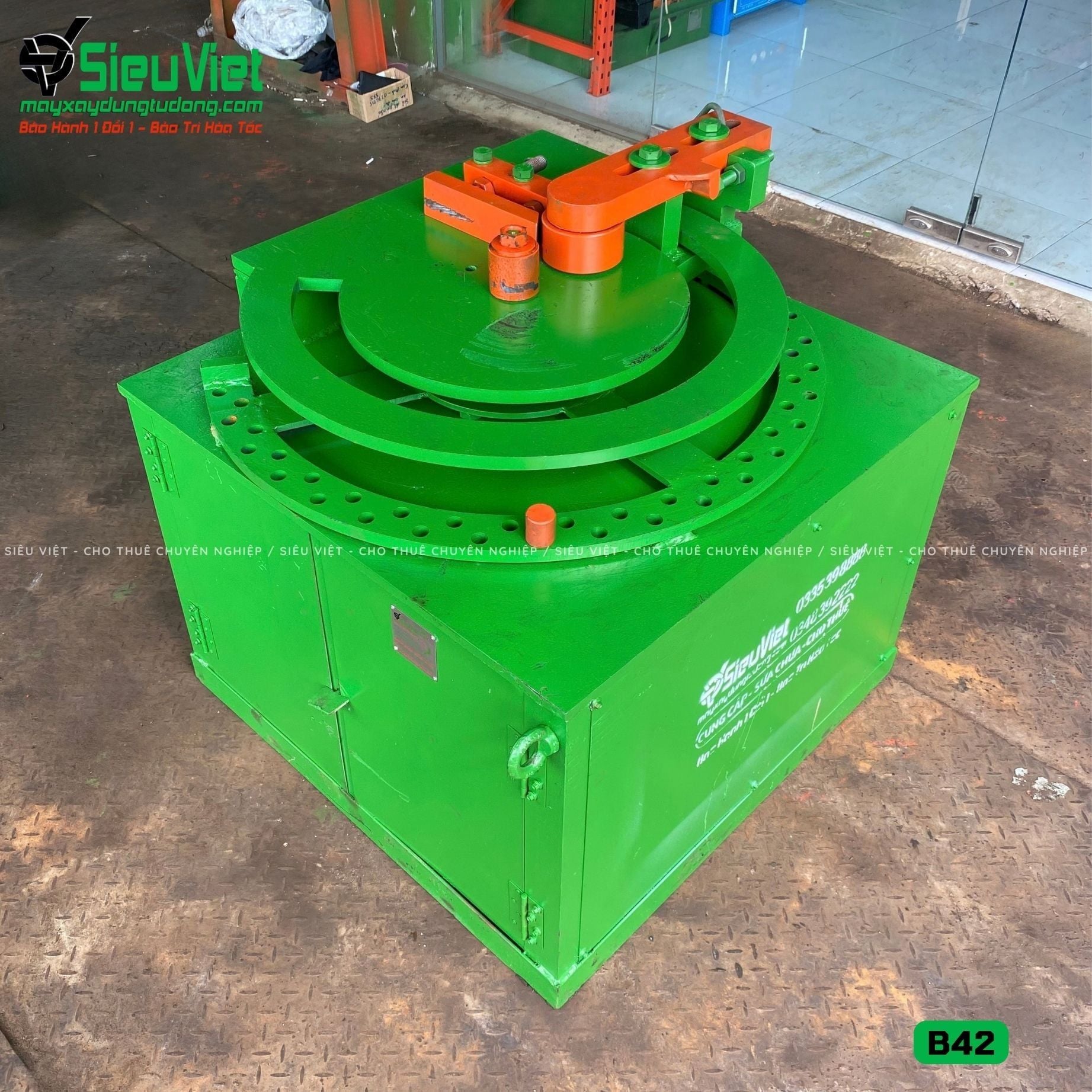 (Cũ) Máy uốn sắt B42 - Điện 380V, 3 Pha (Loại 2)