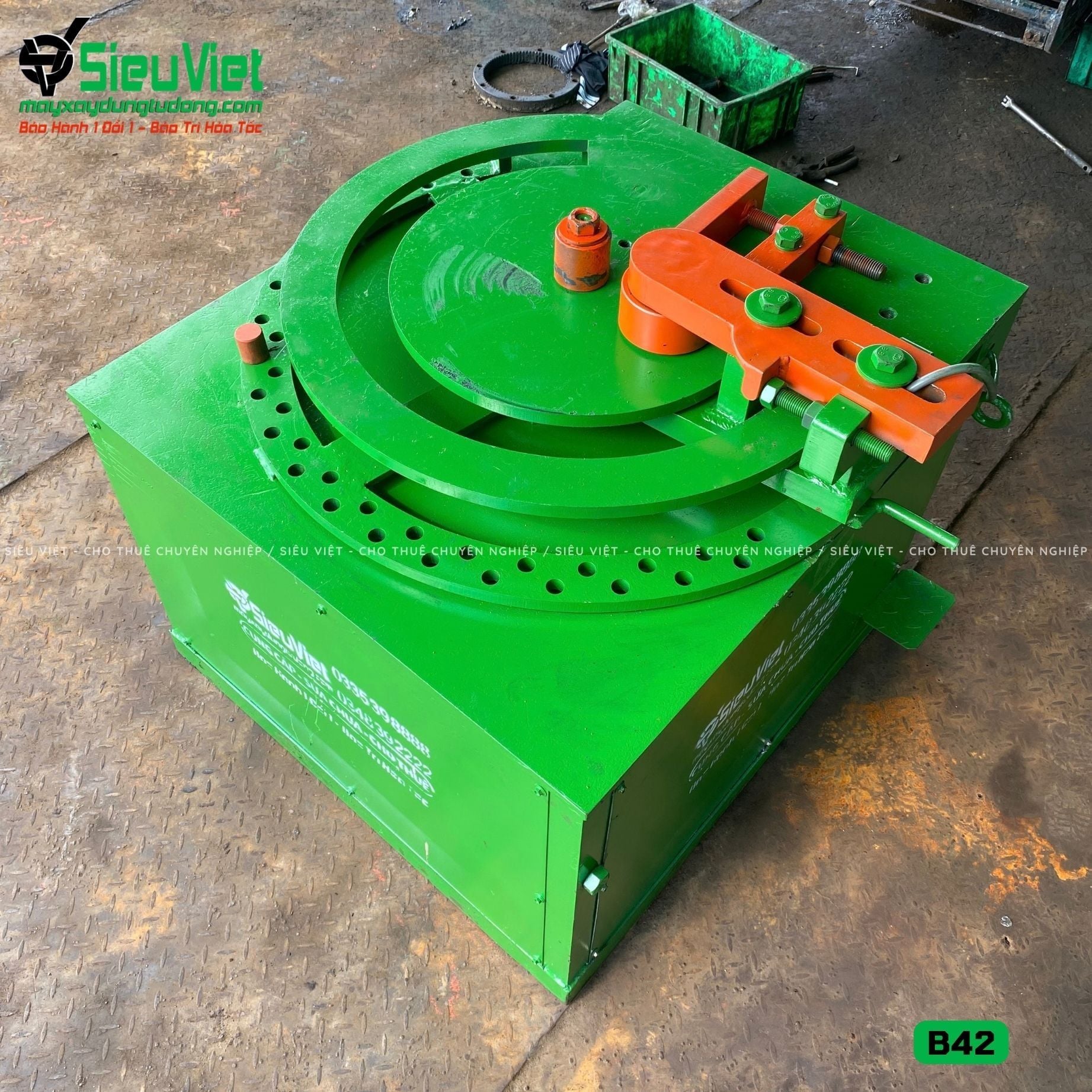 (Cũ) Máy uốn sắt B42 - Điện 380V, 3 Pha (Loại 2)