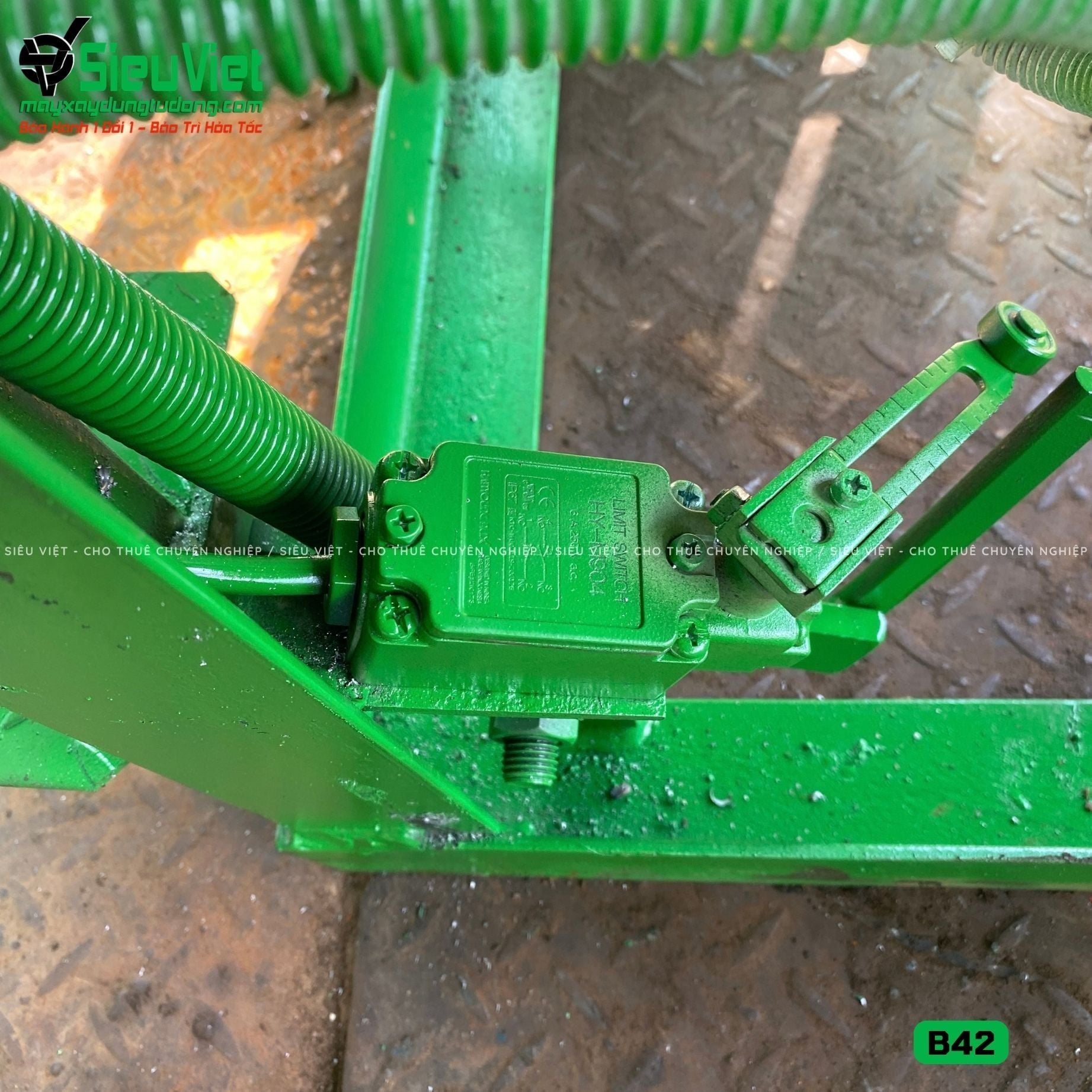 (Cũ) Máy uốn sắt B42 - Điện 380V, 3 Pha (Loại 2)