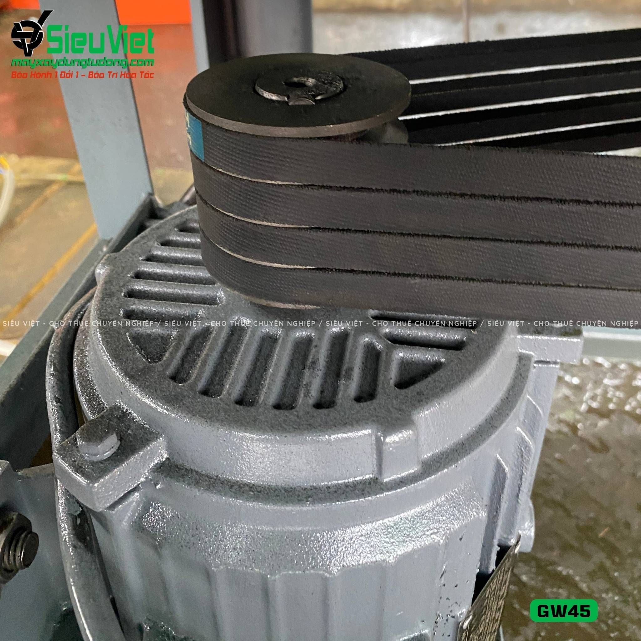 Máy uốn sắt GW45 Trung Quốc - Điện 380V, 3 Pha