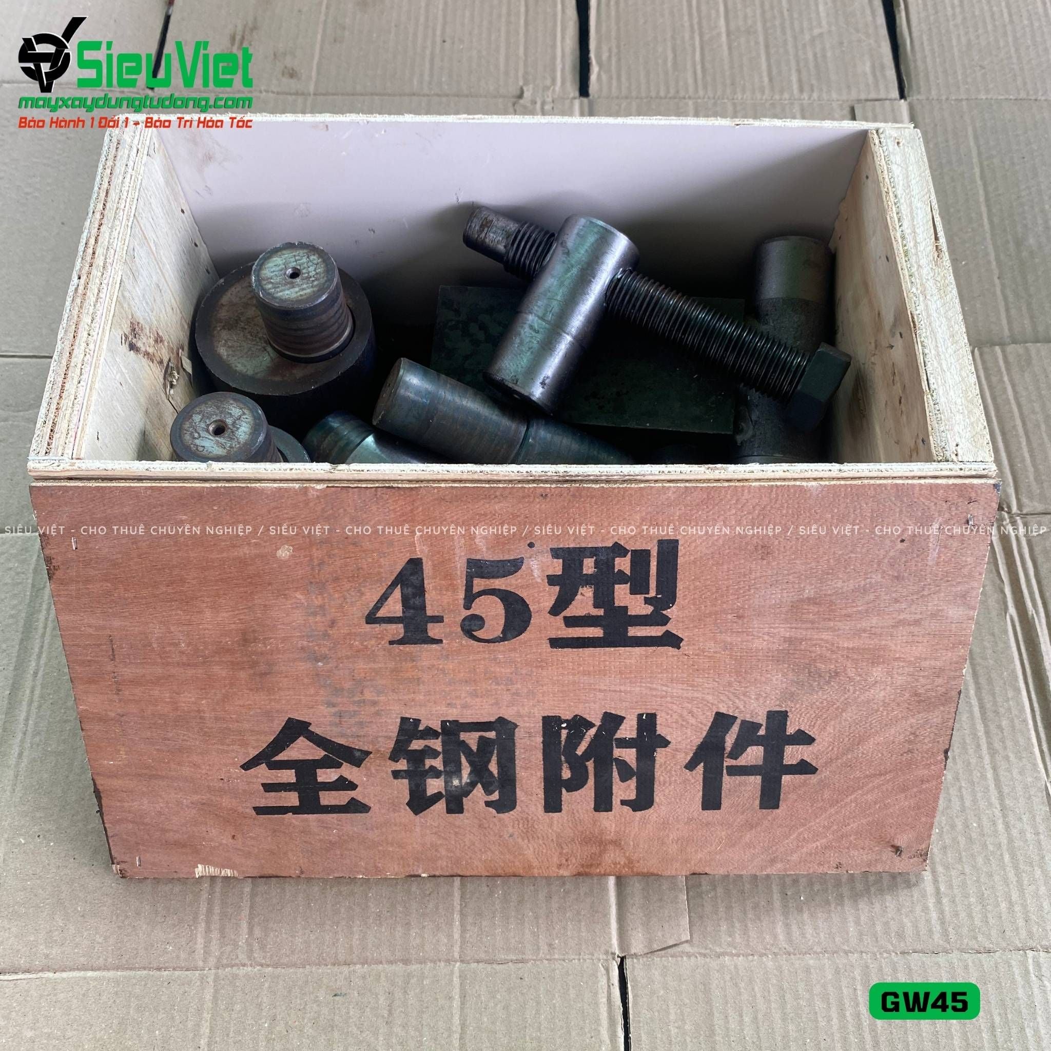 Máy uốn sắt GW45 Trung Quốc - Điện 380V, 3 Pha