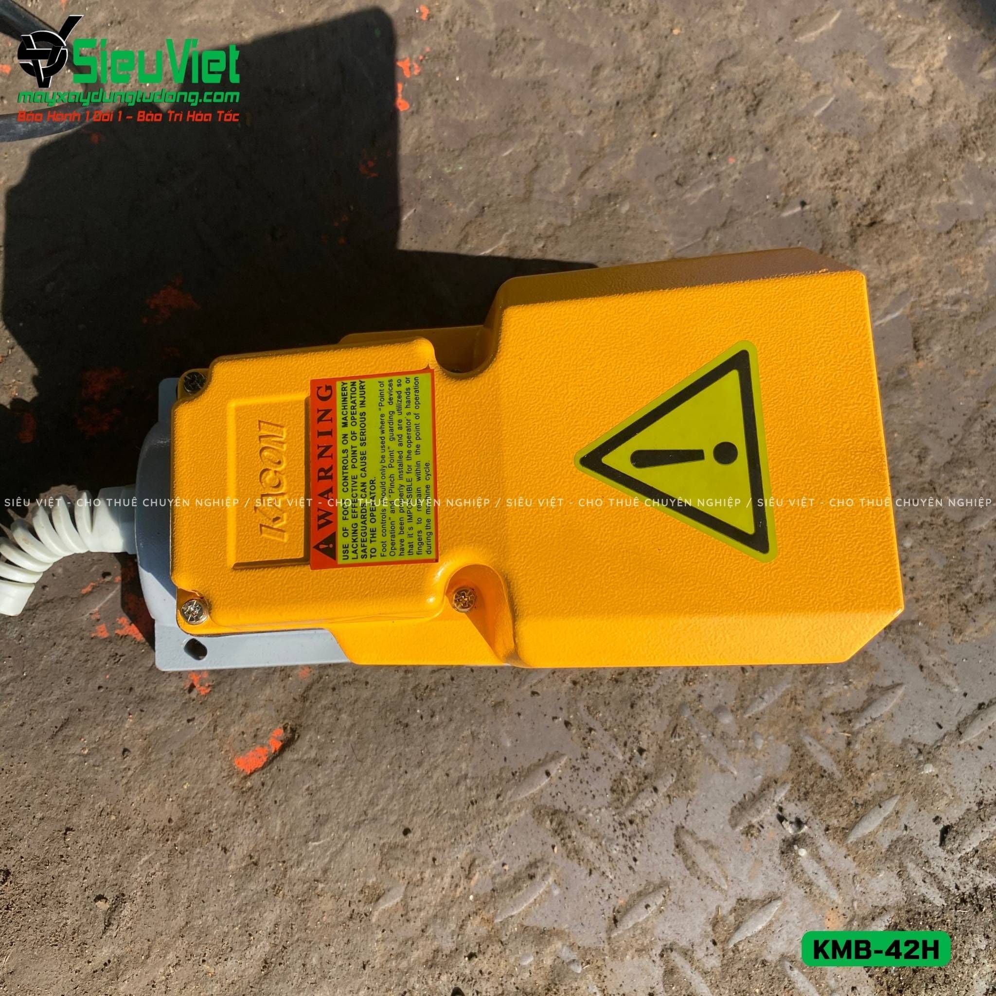 Máy uốn sắt KMB-42H Kunwoo Hàn Quốc - Điện 380v, 3 Pha