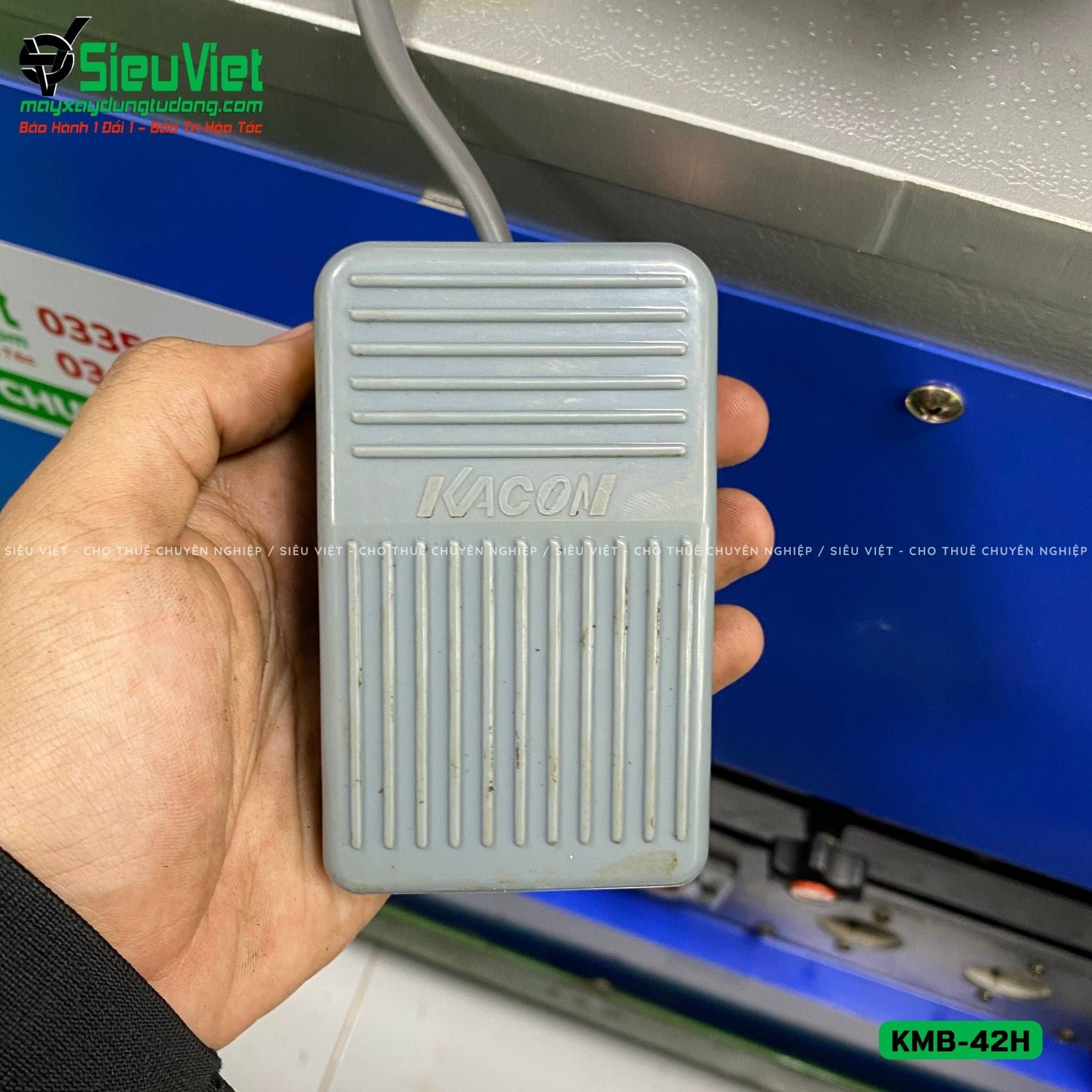 Máy uốn sắt KMB-42H Kunwoo Hàn Quốc - Điện 380v, 3 Pha