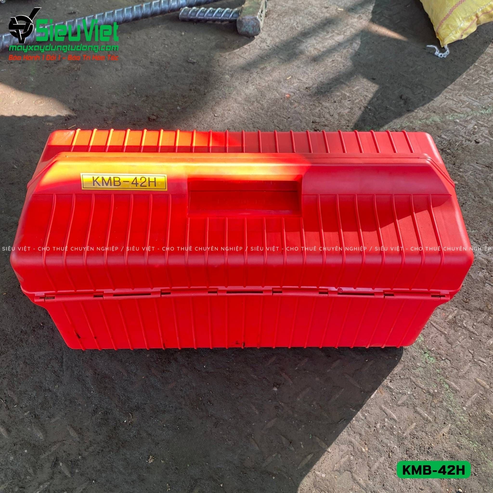 Máy uốn sắt KMB-42H Kunwoo Hàn Quốc - Điện 380v, 3 Pha