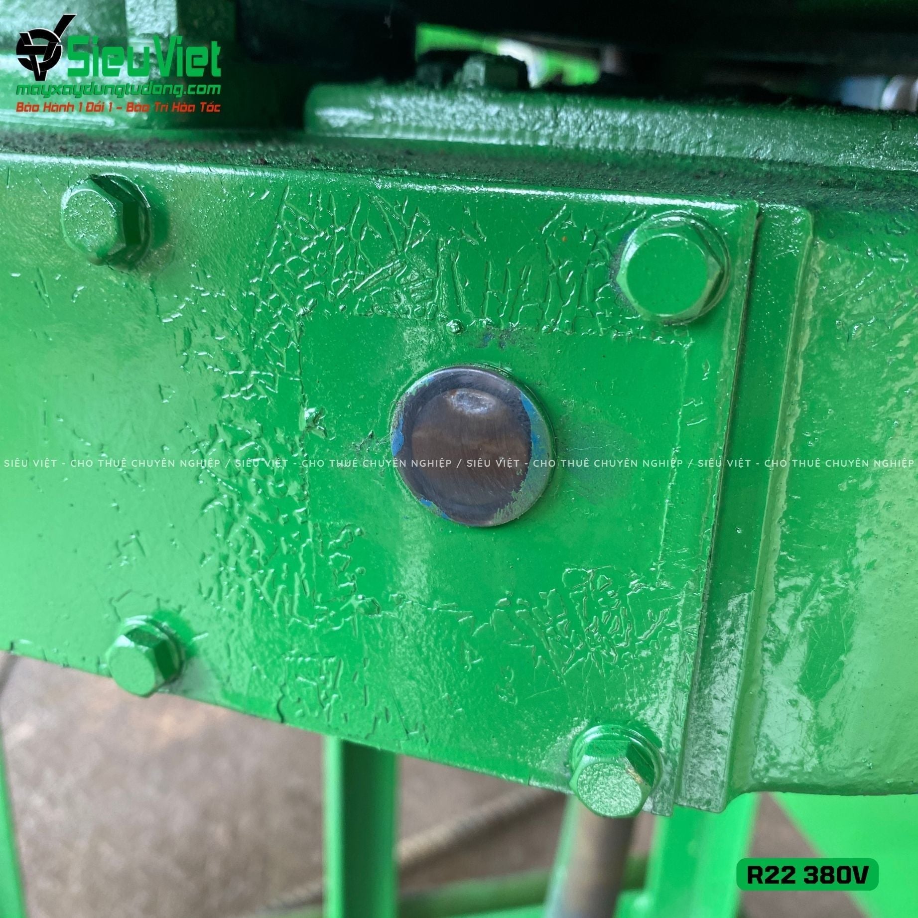 (Cũ) Máy uốn thép tròn R22 Nhật Bản - Điện 380v, 3 Pha