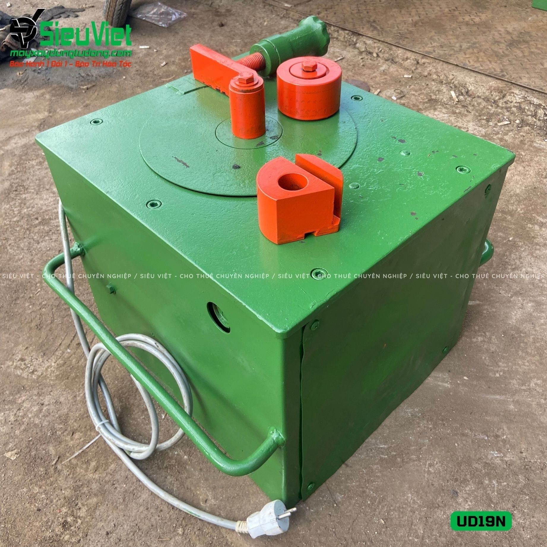 (Cũ) Máy uốn sắt UD19N Diamond Nhật Bản - Điện 220v, 1 Pha