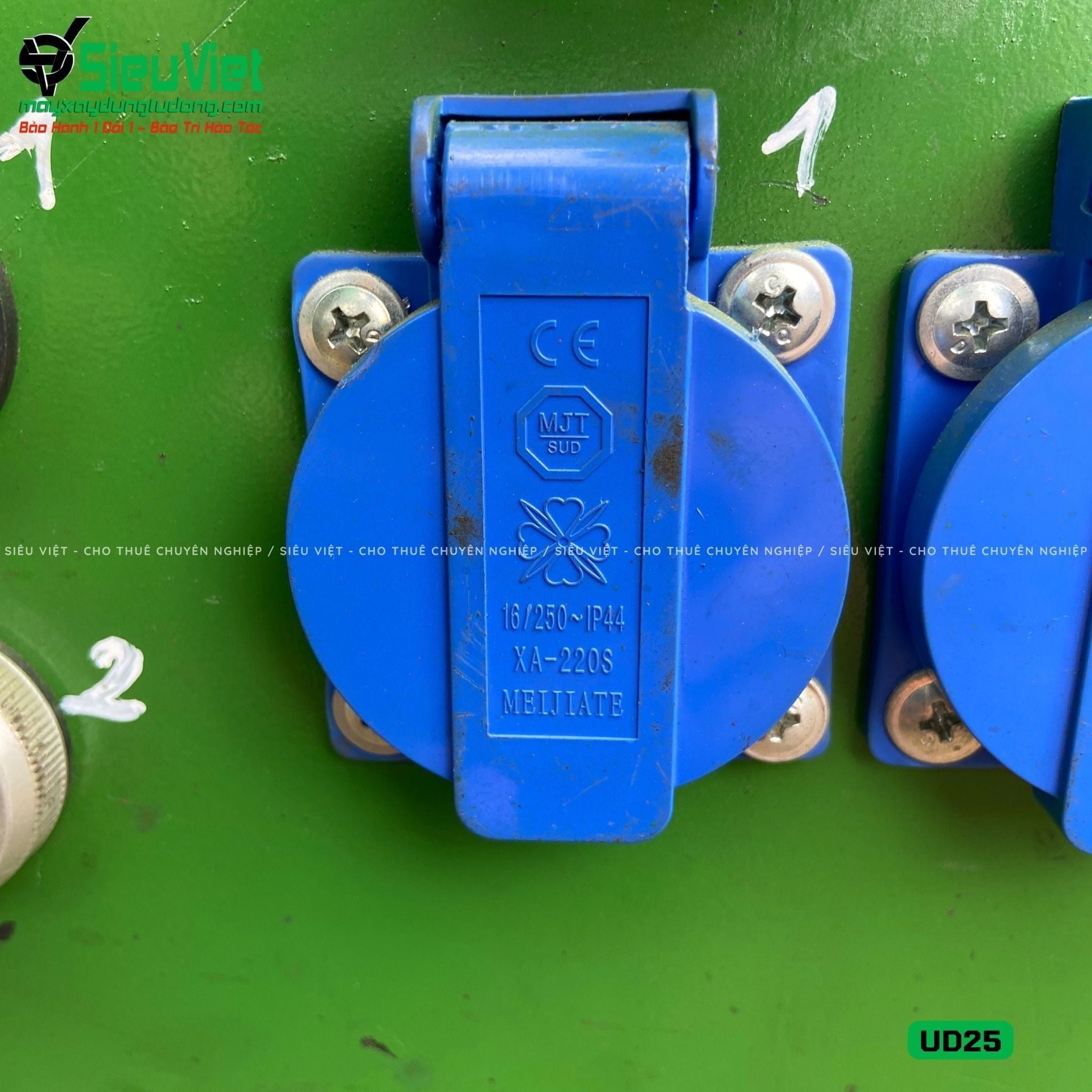 (Cũ) Máy uốn sắt phi 25 UD25 Hàn Quốc - Điện 220V, 1 Pha (Loại 1)