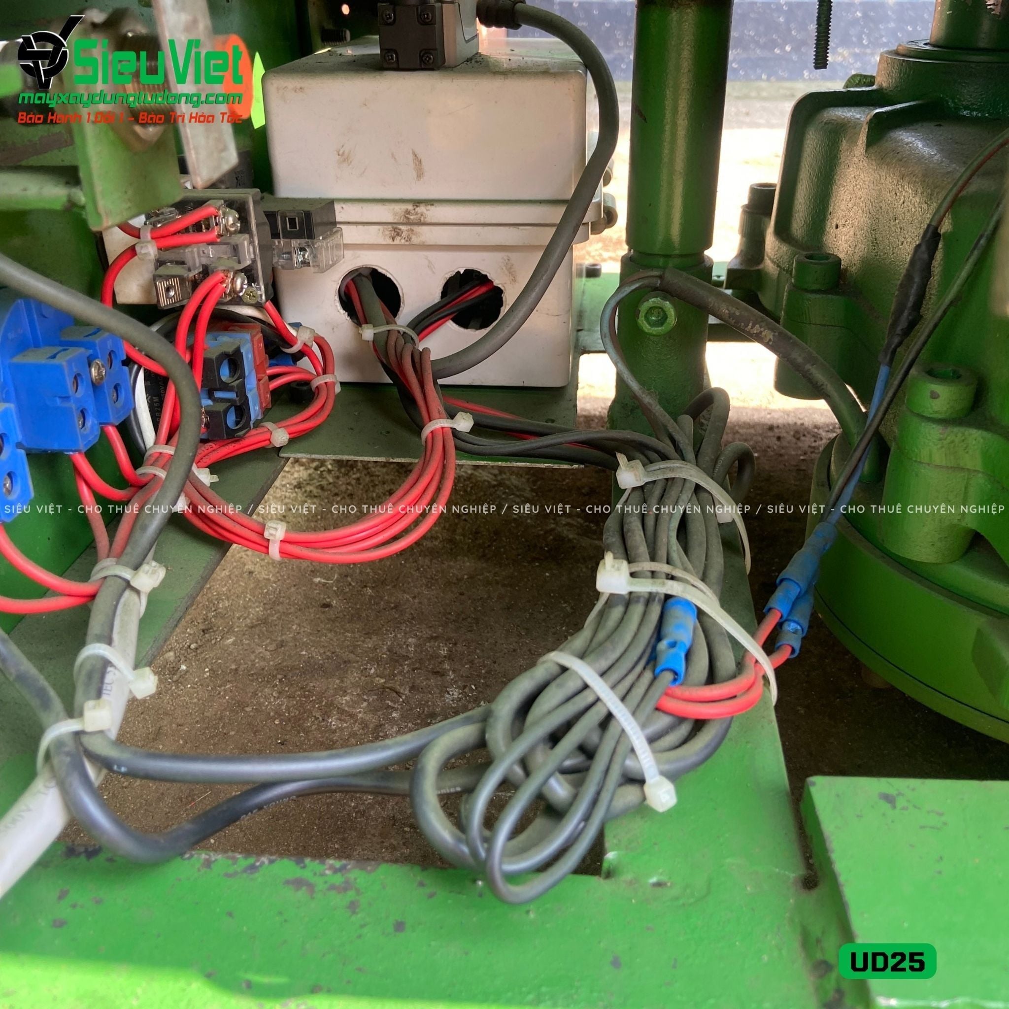 Thuê Tháng Máy uốn sắt phi 6-25mm UD25 - Điện 220V, dân dụng