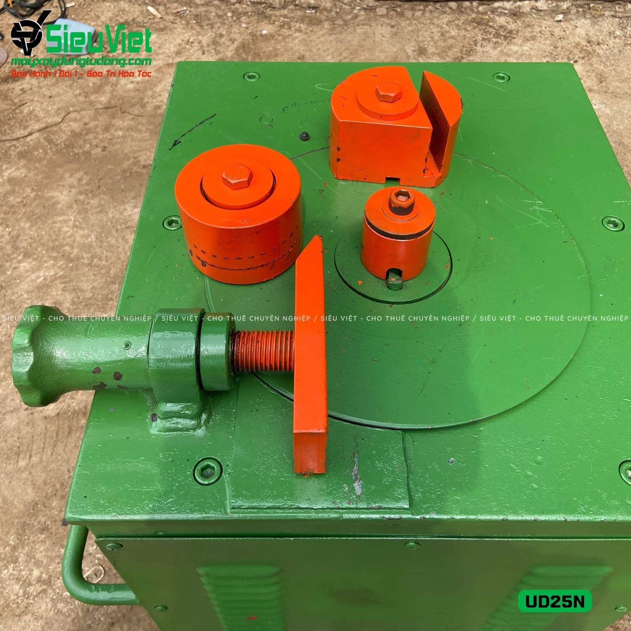 (Cũ) Máy uốn sắt phi 25 UD25N Nhật Bản - Điện 220v, 1 Pha