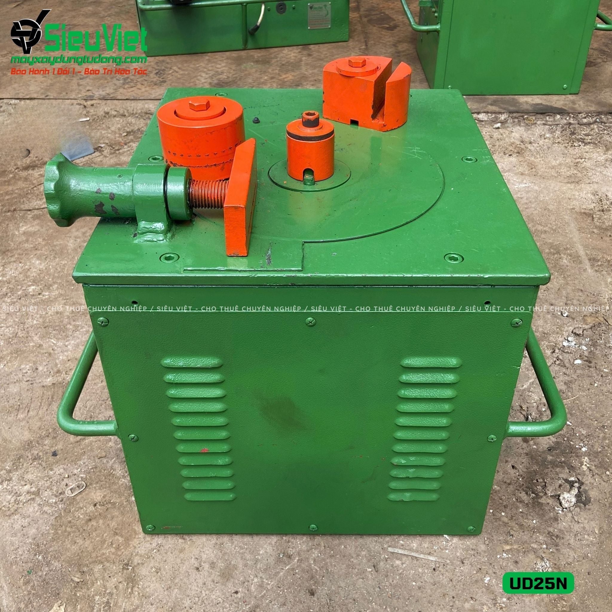 (Cũ) Máy uốn sắt phi 25 UD25N Nhật Bản - Điện 220v, 1 Pha