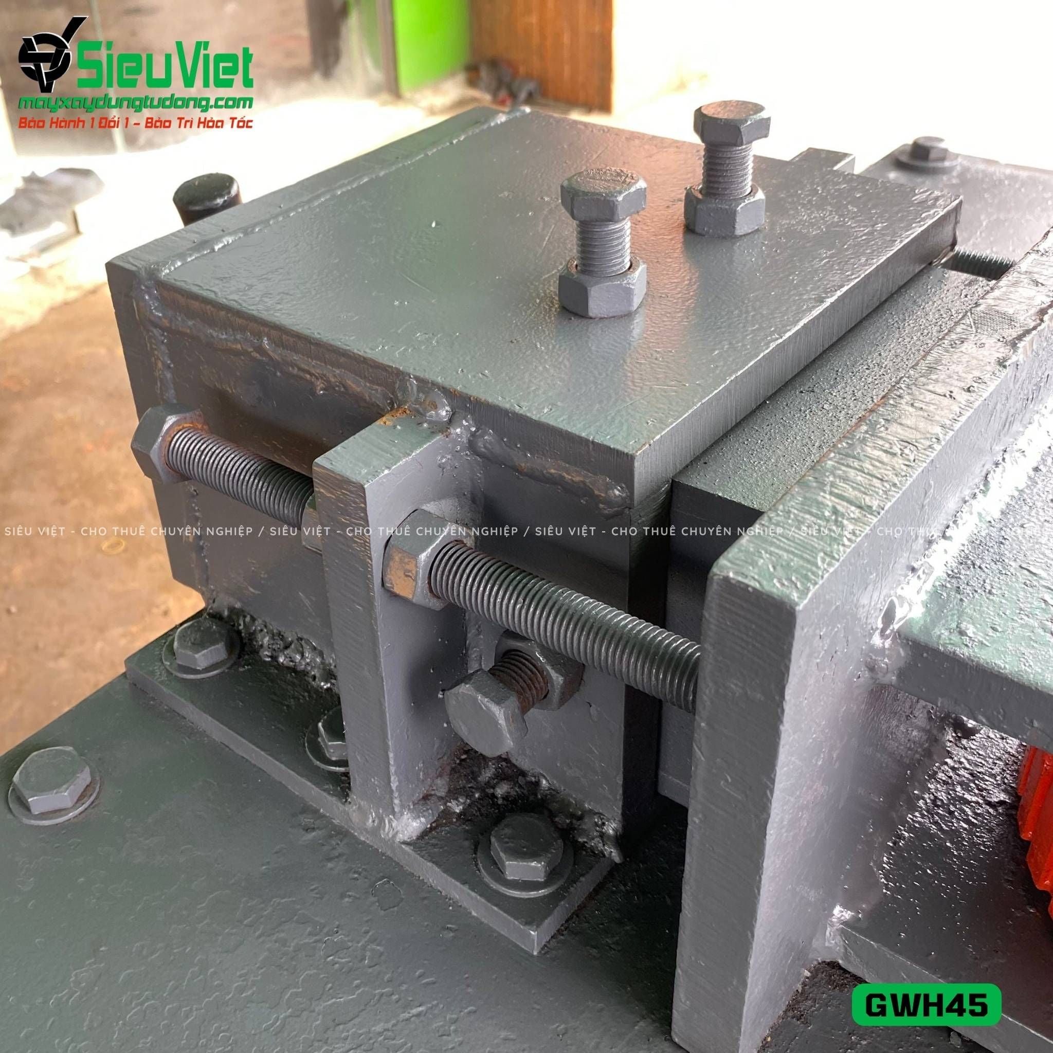 Máy uốn tròn sắt xây dựng phi 16-40 GWH45 - Điện 380v, 3 Pha