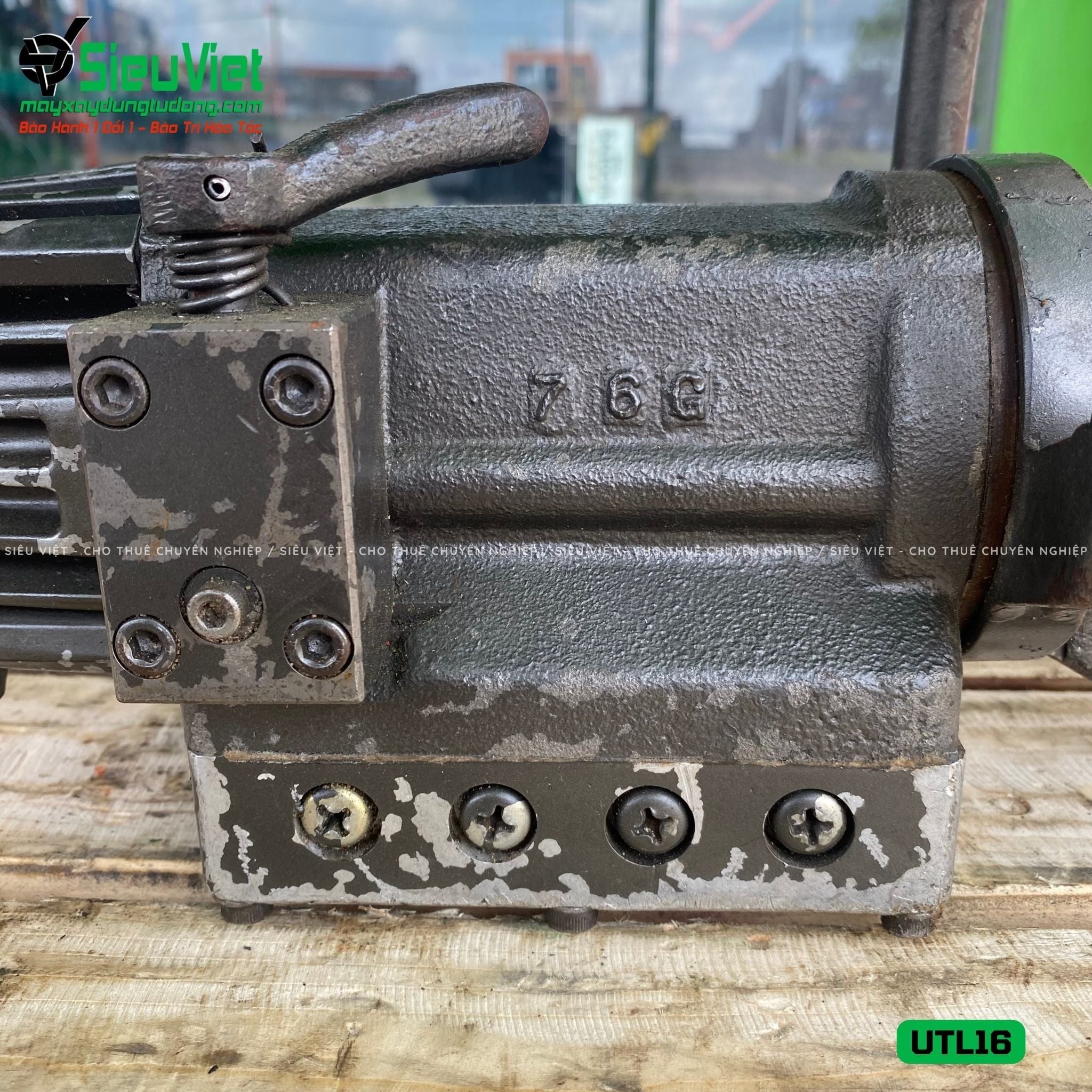 Thuê Tháng Máy uốn sắt cầm tay phi 10-16 UTL16 - Điện 220v, Dân Dụng