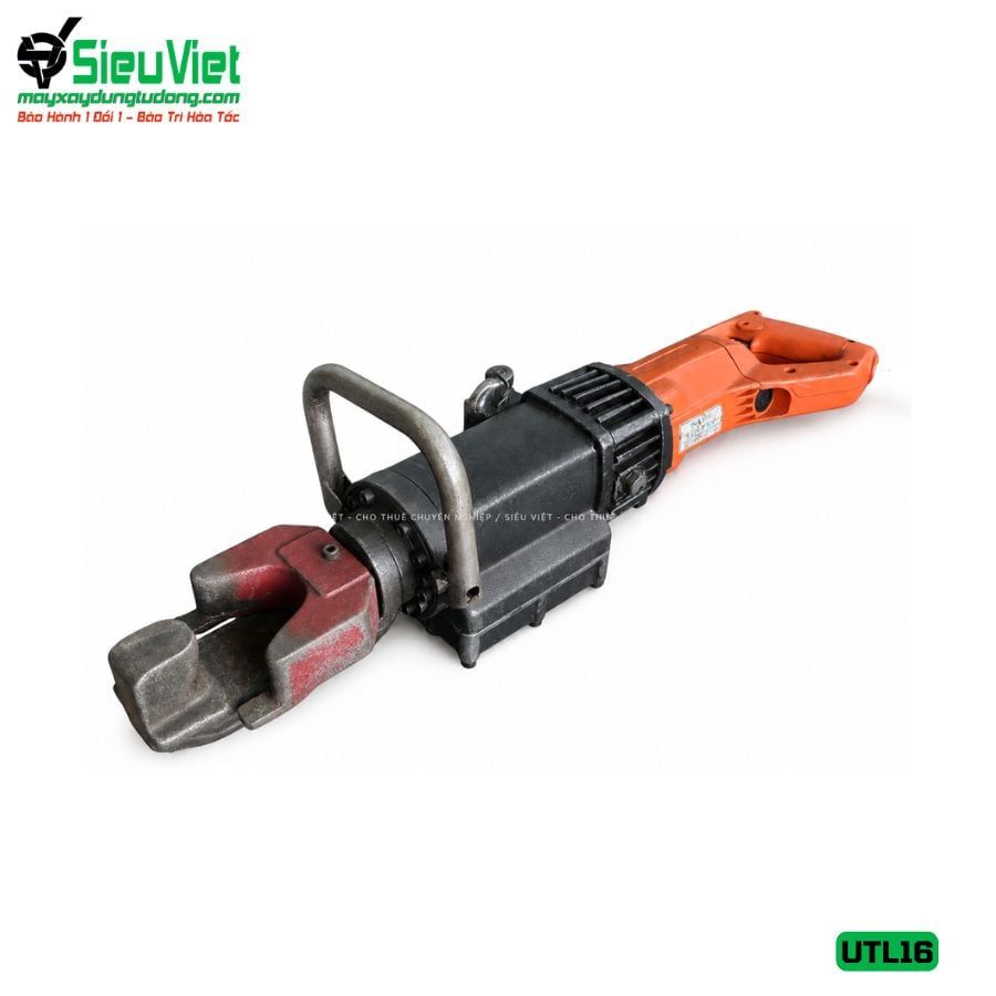 (Cũ) Máy uốn, sửa sắt cầm tay phi 16 Nhật Bản UTL16 - Điện 220v, Dân dụng