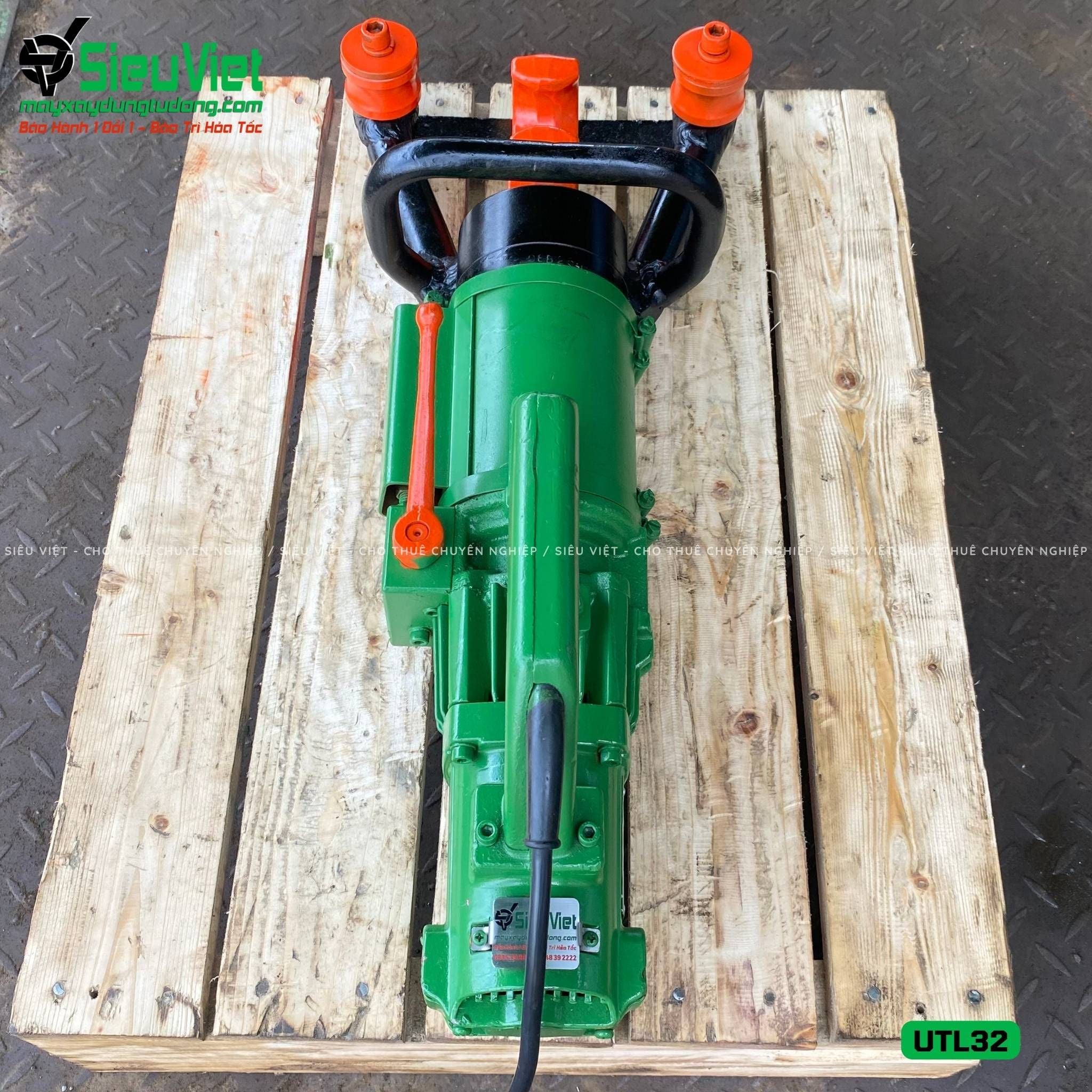 (Cũ) Máy uốn, sửa sắt cầm tay phi 32 UTL32 Nhật Bản - Điện 220v (Loại 1)