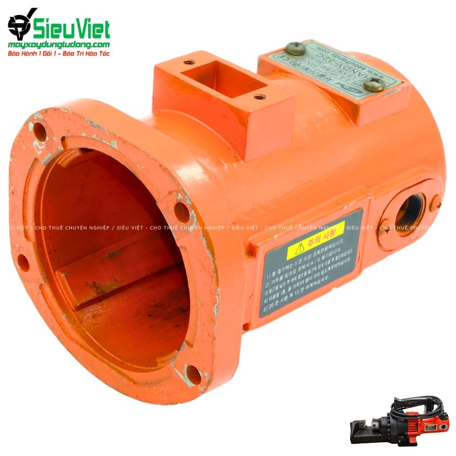 Vỏ bảo vệ mô tơ máy cắt sắt thủy lực cầm tay