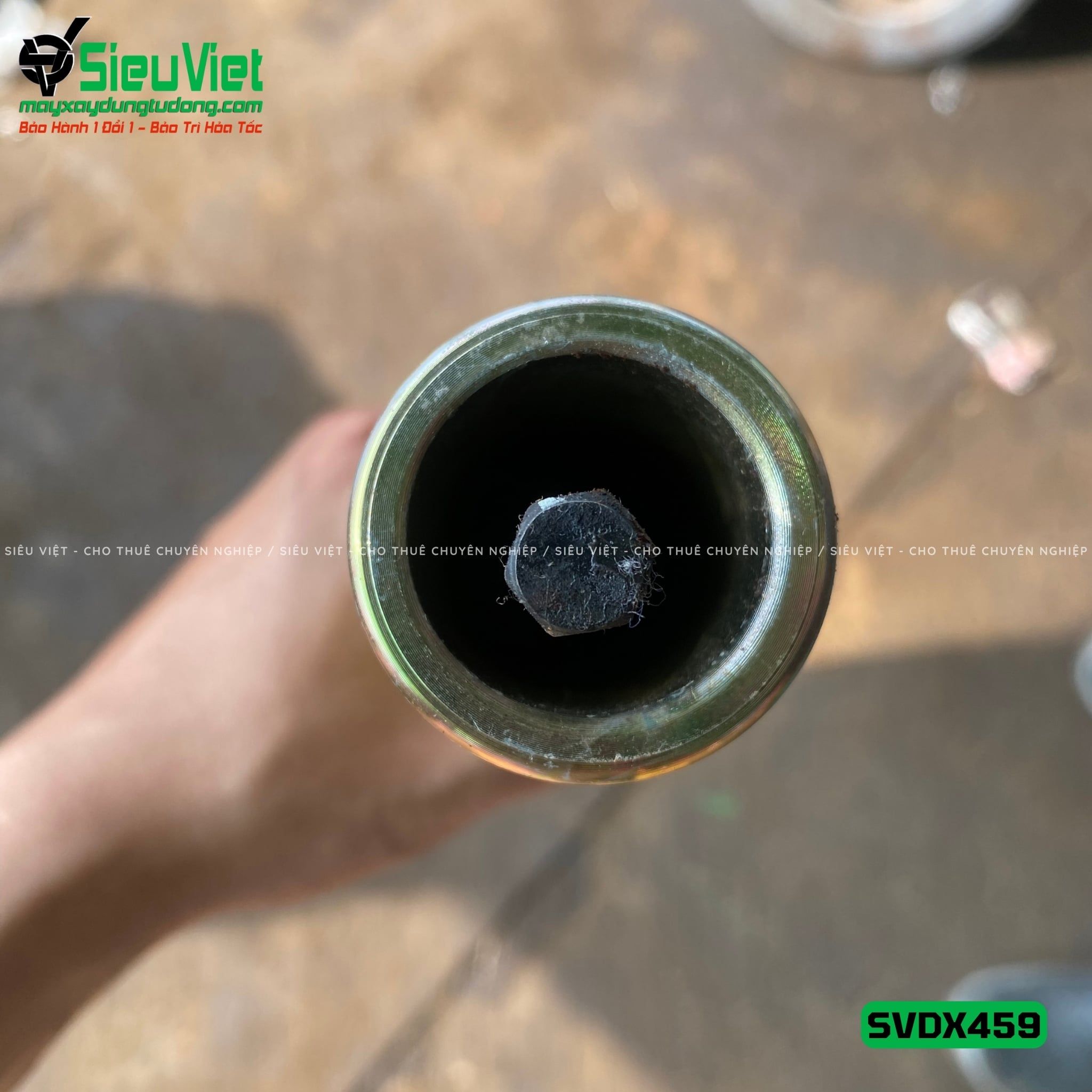 Loại Tốt - Dây đầm dùi Xăng phi 45 dài 9m SVDX459 Trung Quốc