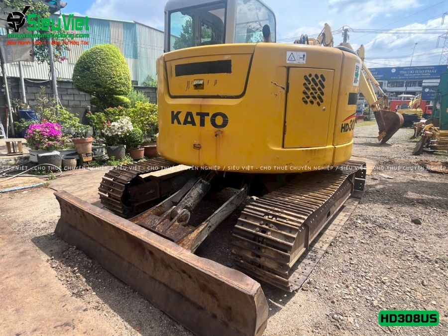 Xe cuốc 7.1 tấn Kato HD308US Nhật Bản