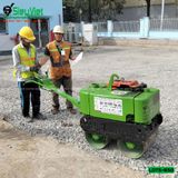 Thuê Ngày Xe lu dắt tay 500Kg-650kg Nhật Bản - Động cơ Diesel