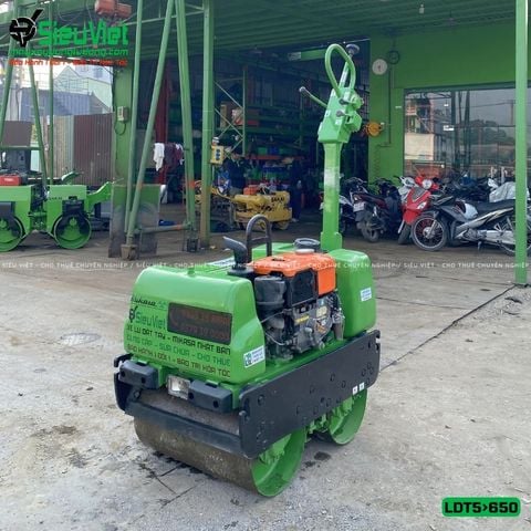 Thuê Tháng Xe lu dắt tay 500Kg-650kg Nhật Bản - Động cơ Diesel