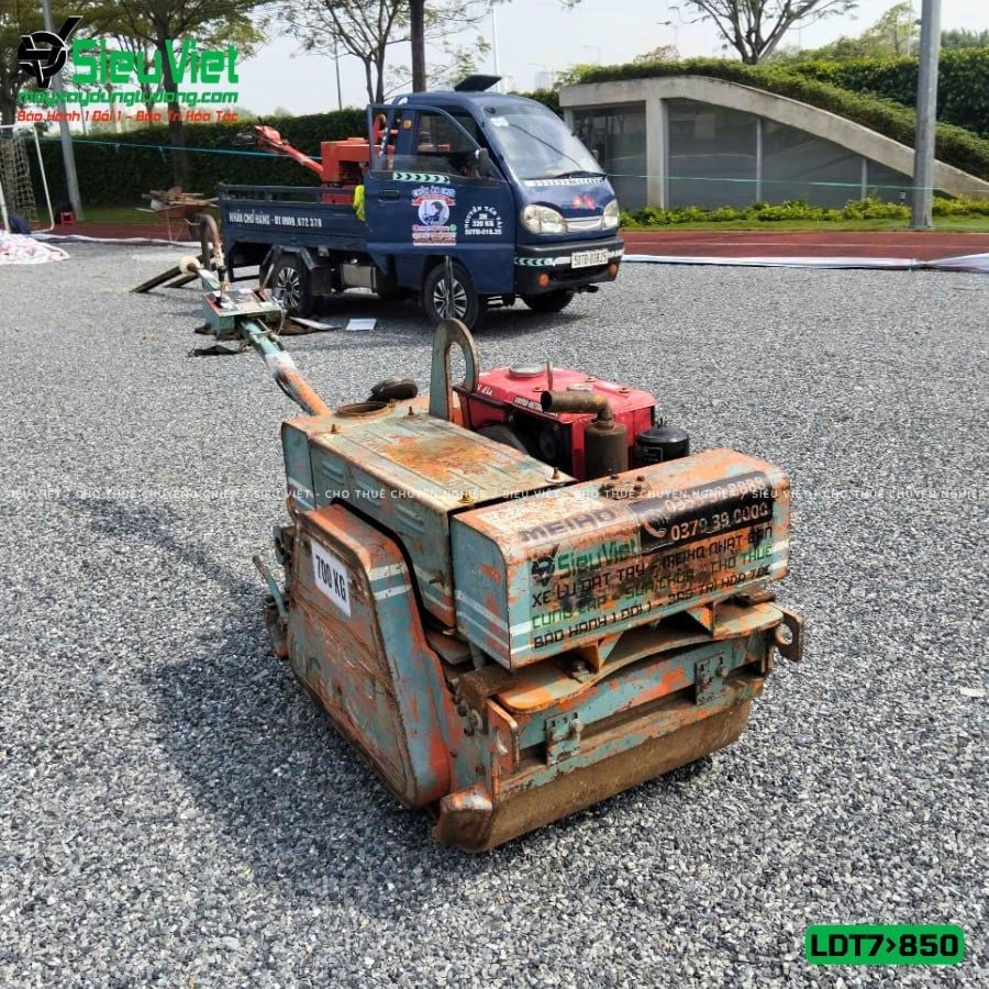 Thuê Tháng Xe lu rung dắt tay LDT78 700-850kg (Dầu Diesel)