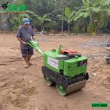 (Cho Thuê Ngày) Xe lu dắt tay 700Kg-850kg Nhật Bản - Động cơ Diesel