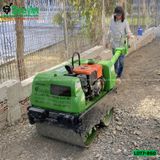 (Cho Thuê Tháng) Xe lu dắt tay 700Kg-850kg Nhật Bản - Động cơ Diesel