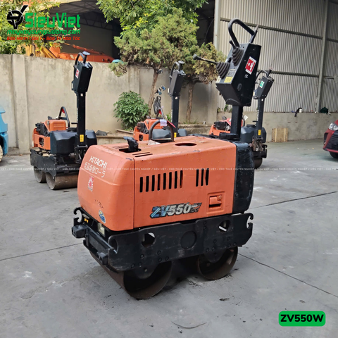 Xe lu rung dắt tay 620Kg Hitachi ZV550W Nhật Bản (11146)