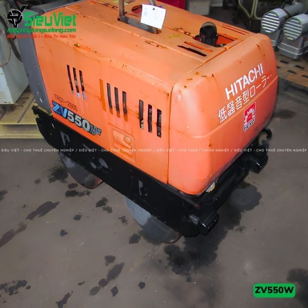 Xe lu rung dắt tay 620Kg Hitachi ZV550W Nhật Bản (11153)