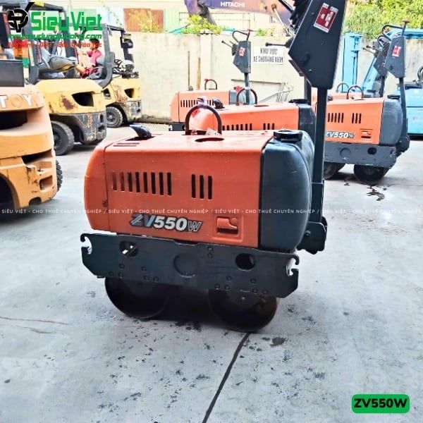 Xe lu rung dắt tay 620Kg Hitachi ZV550W Nhật Bản (11217)