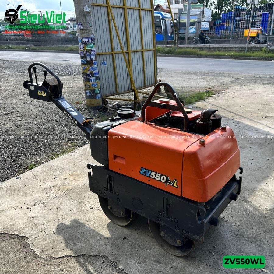 Xe lu rung dắt tay 583Kg Hitachi ZV550WL Nhật Bản (10256)