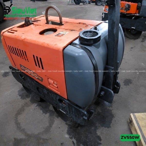 Xe lu rung dắt tay 620Kg Hitachi ZV550W Nhật Bản (11153)