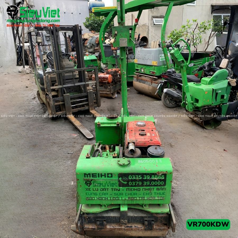 Xe lu rung dắt tay 700Kg Meiho VR-700KDW Nhật Bản (50088)