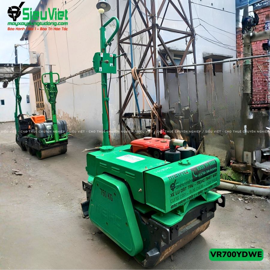 Xe lu rung dắt tay 700Kg Meiho VR-700YDWE Nhật Bản (80494)