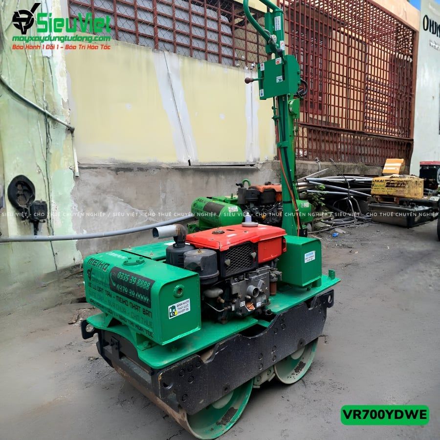 Xe lu rung dắt tay 700Kg Meiho VR-700YDWE Nhật Bản (80494)
