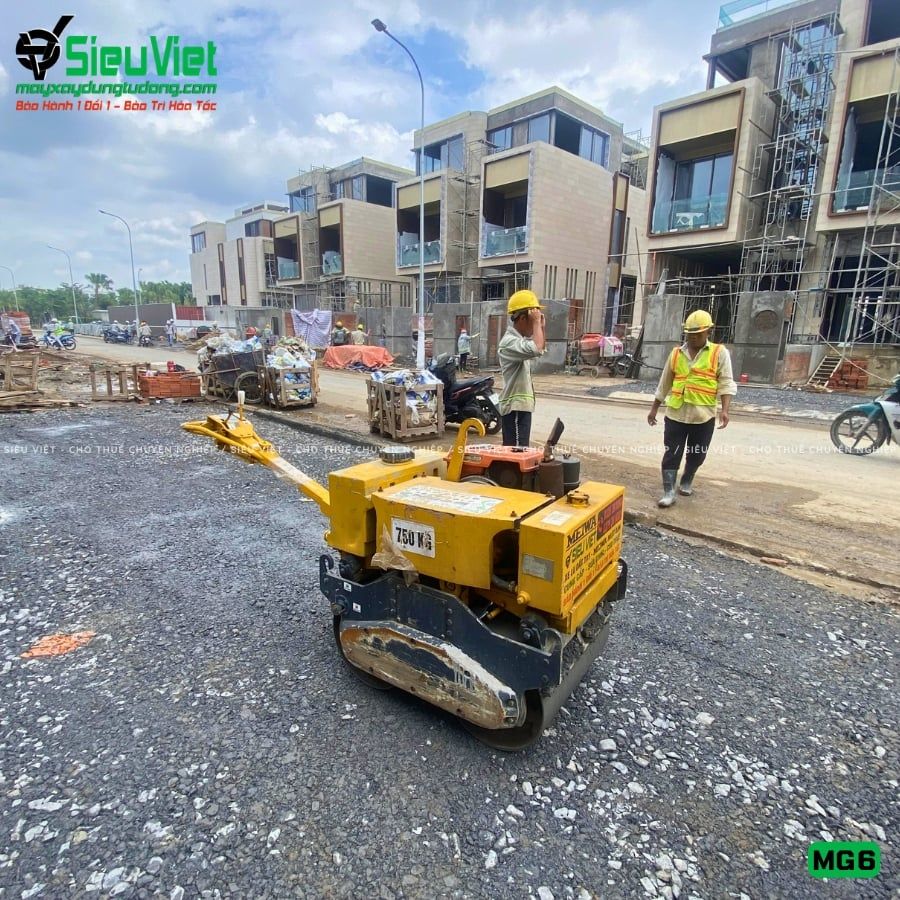 Xe lu dắt tay 600Kg Meiwa MG6 Nhật Bản (H1766)