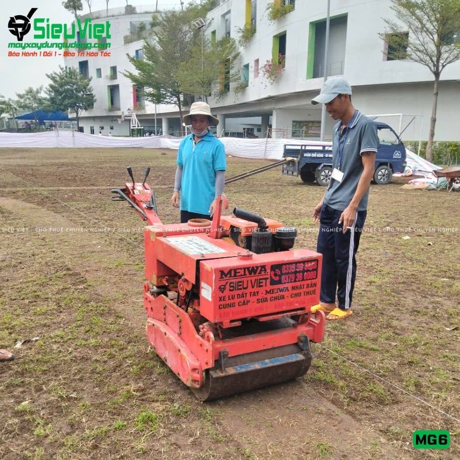 Xe lu rung dắt tay 650Kg Meiwa MG6 Nhật Bản (H2278)