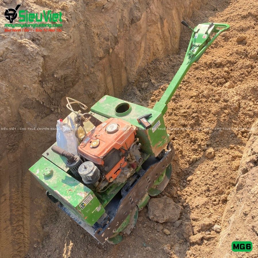 Xe lu rung dắt tay 650Kg Meiwa MG6 Nhật Bản (H2278)