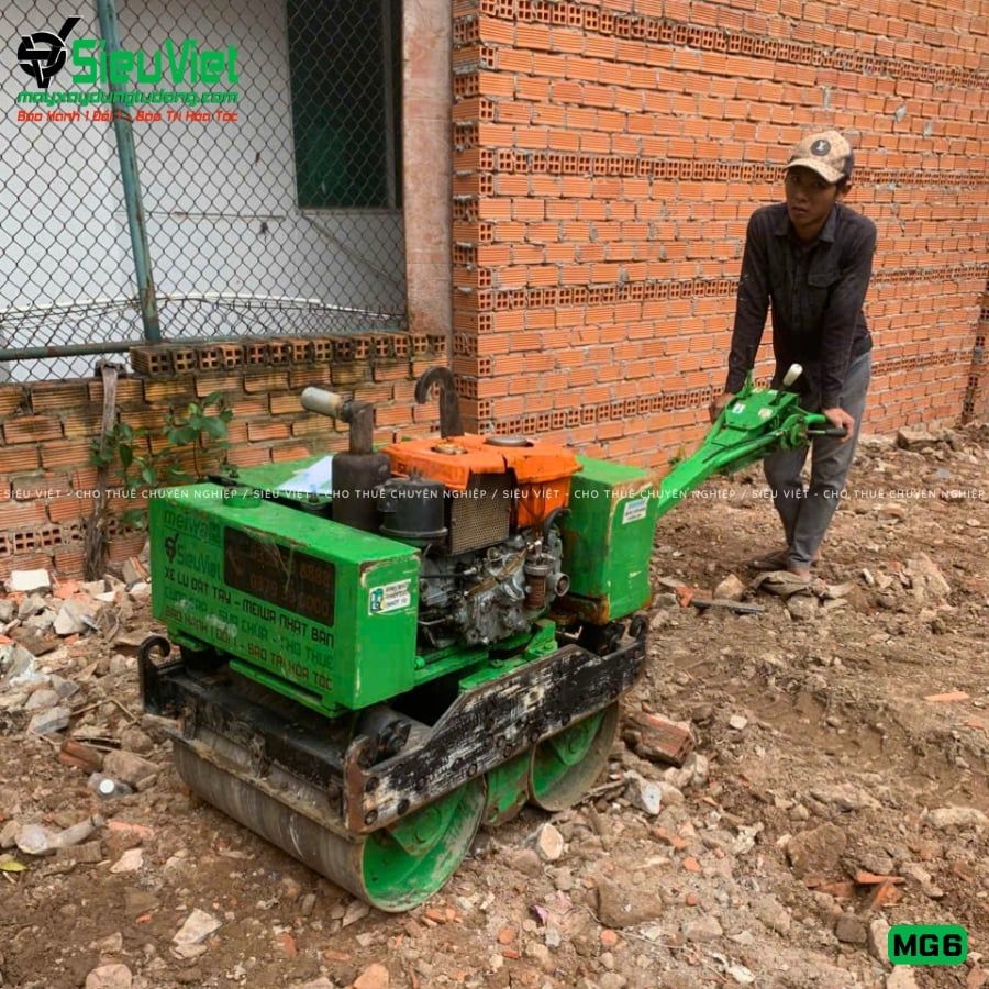 Xe lu dắt tay 600Kg Meiwa MG6 Nhật Bản (H1766)