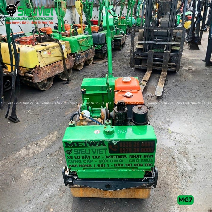 Xe lu rung dắt tay 700Kg Meiwa MG7 Nhật Bản (G550)
