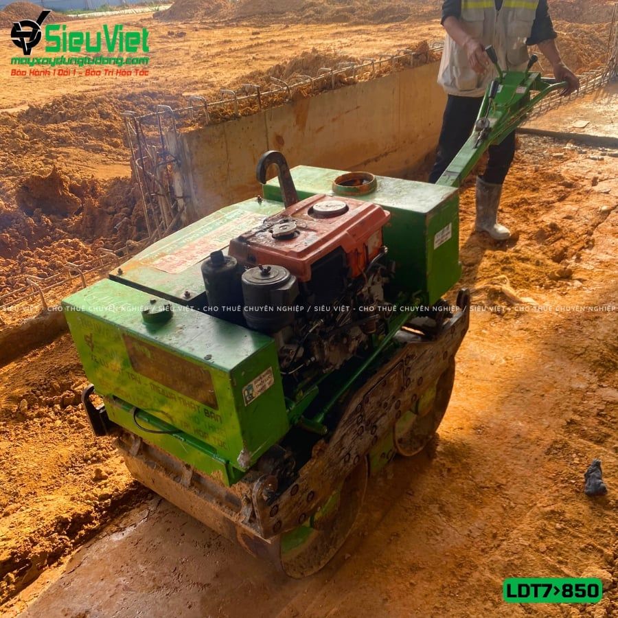 Máy lu rung dắt tay 750Kg Mikasa MR7DA Nhật Bản (050626)